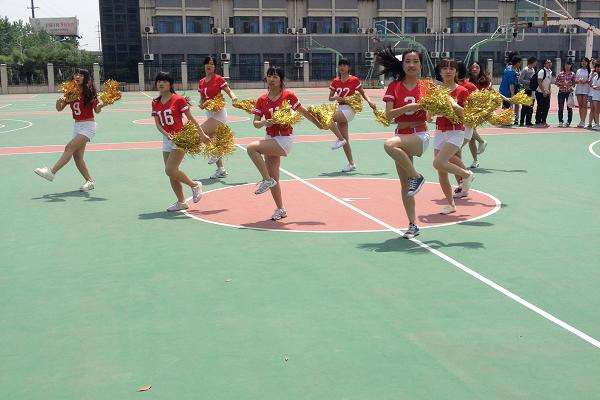炫舞青春 热力飞扬——记江南在线学院第二届啦啦操比赛